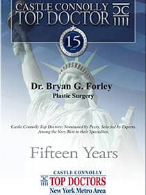 Castle Connoly Top Doctor Dr. Bryan G. Forley Plastic Surgery, Fifteen Years