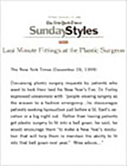 MAGAZINES & PUBLICATIONS: Sunday Styles