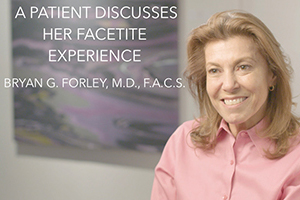 Watch video: NYC PATIENT DISCUSSES FACETITE RESULTS AFTER 6 WEEKS| Dr. Forley