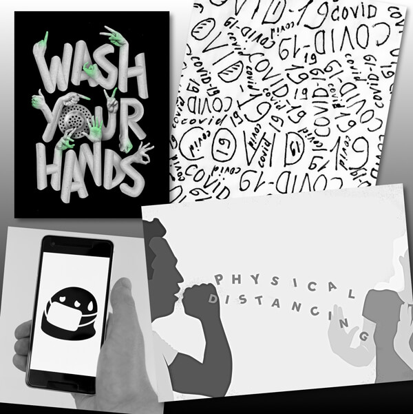 Wash your hands - covid19 - physical distancing