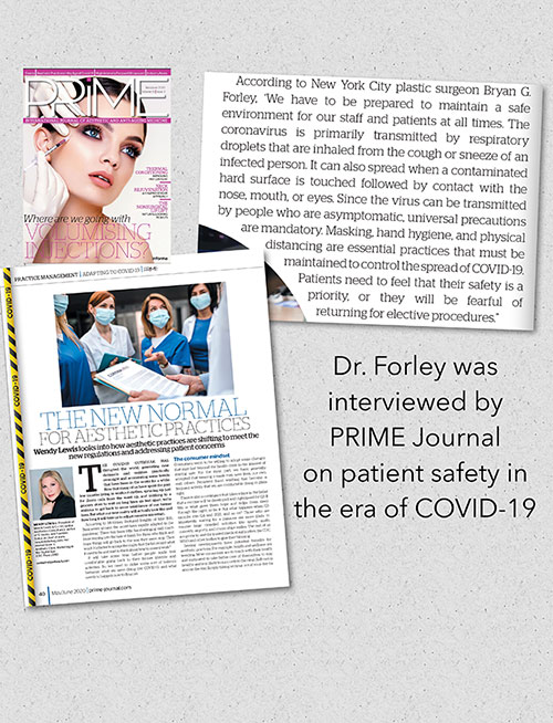 MAGAZINES & PUBLICATIONS: Dr. Forley was interviewed by PRIME Journal