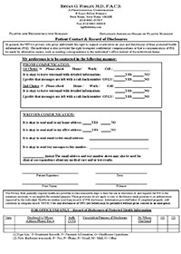Patient Contact & Record of Disclosures